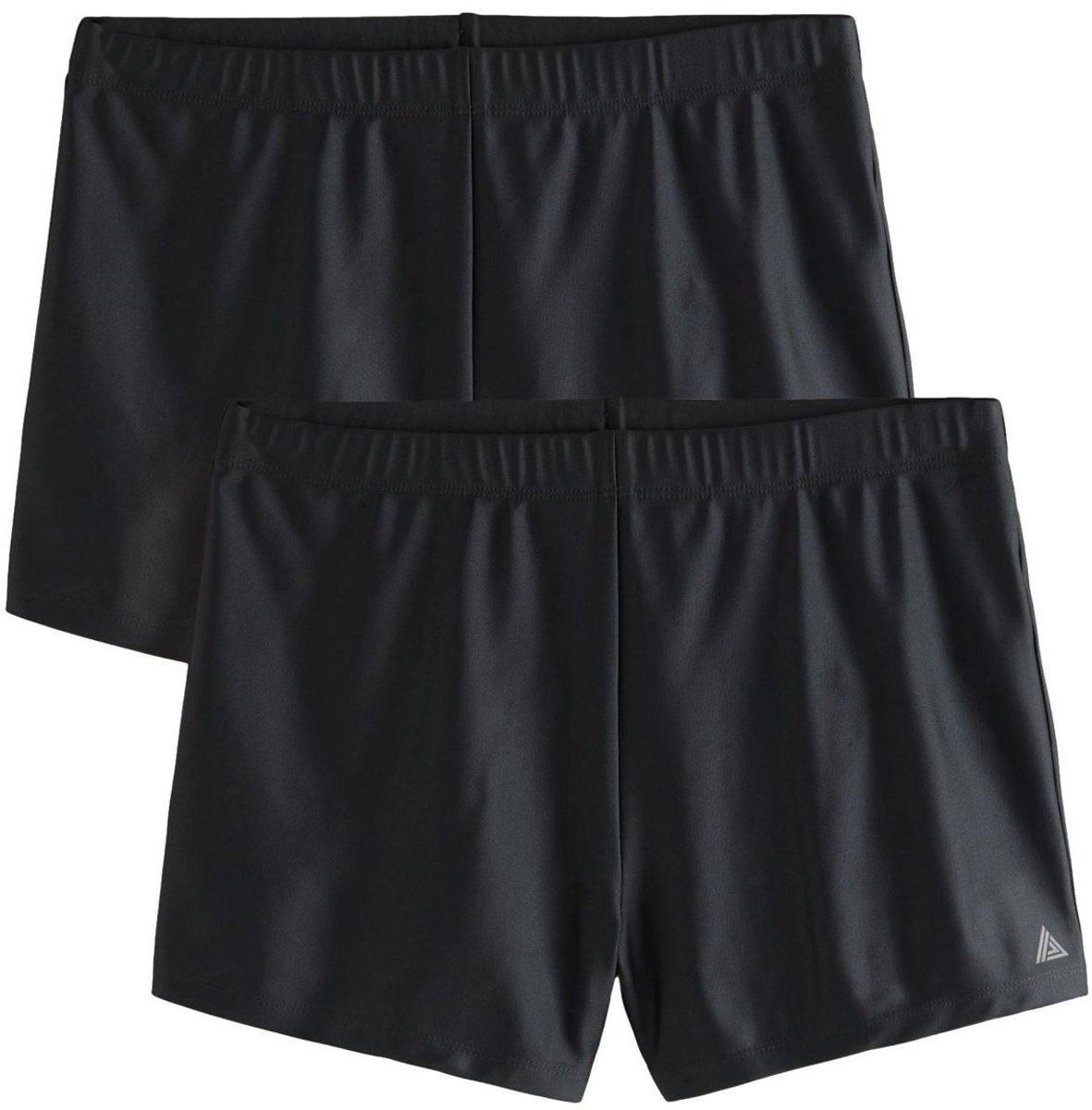 Next - Heren - Set van 2 Active zwemshorts - Zwart