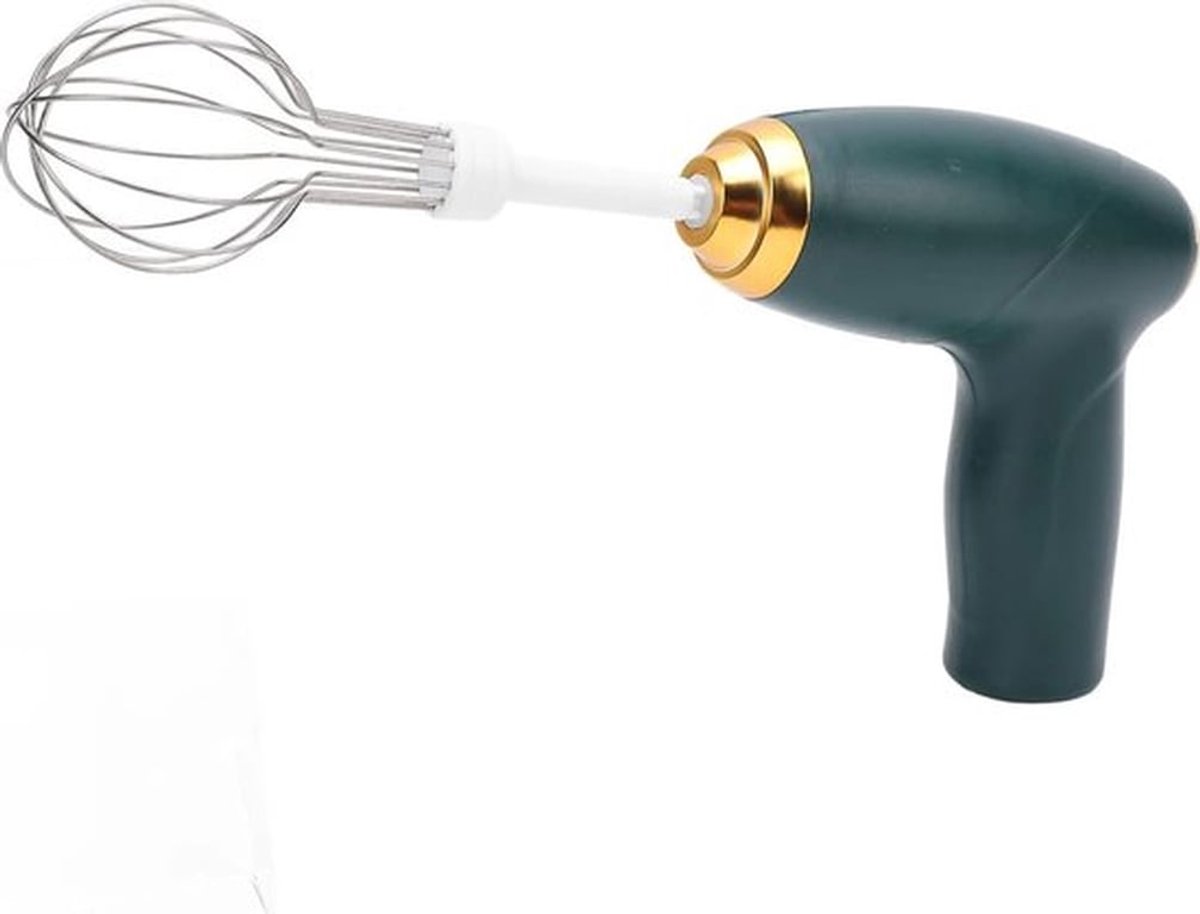 Draadloze handmixer, draagbare handmixer Geschikt voor USB-oplaadfunctie, elektrische eierklopper.