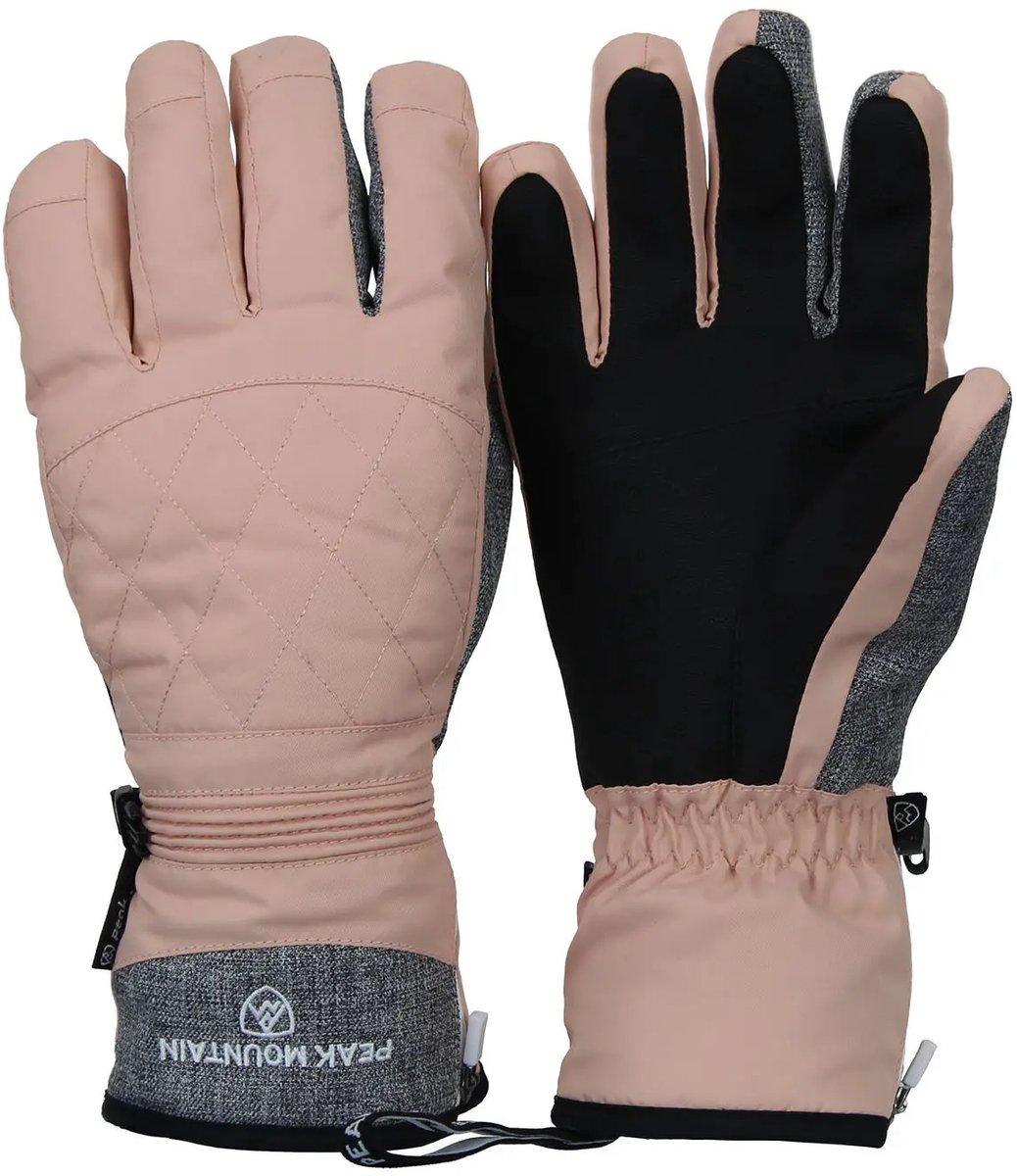 Skihandschoenen Peak Mountain Acc-Montblanc Roze
