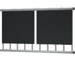 Zonnepaneel Verticale doe-het-zelf zonnepaneelset "Balkon", 400 W (2 x 200W)