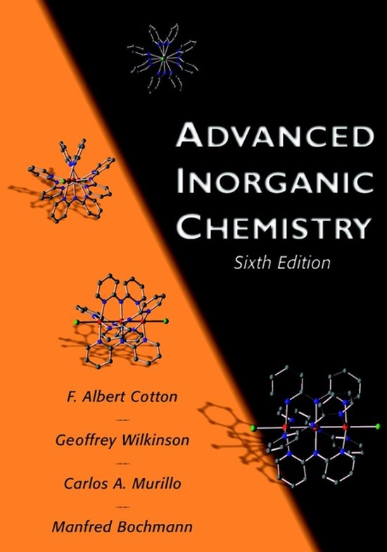 Advanced Inorganic Chemistry 6th - cover
