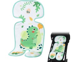ZMR® Koelmat Baby - Koelmat - Koel Mat Baby - Wit/Groen - 26cm x 21cm x 4cm
