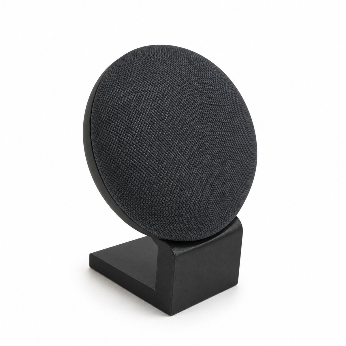 YUOM. Tafelstandaard Geschikt voor Google Nest Mini – Speaker Houder / Bureau Standaard – Compact Design – Zwart