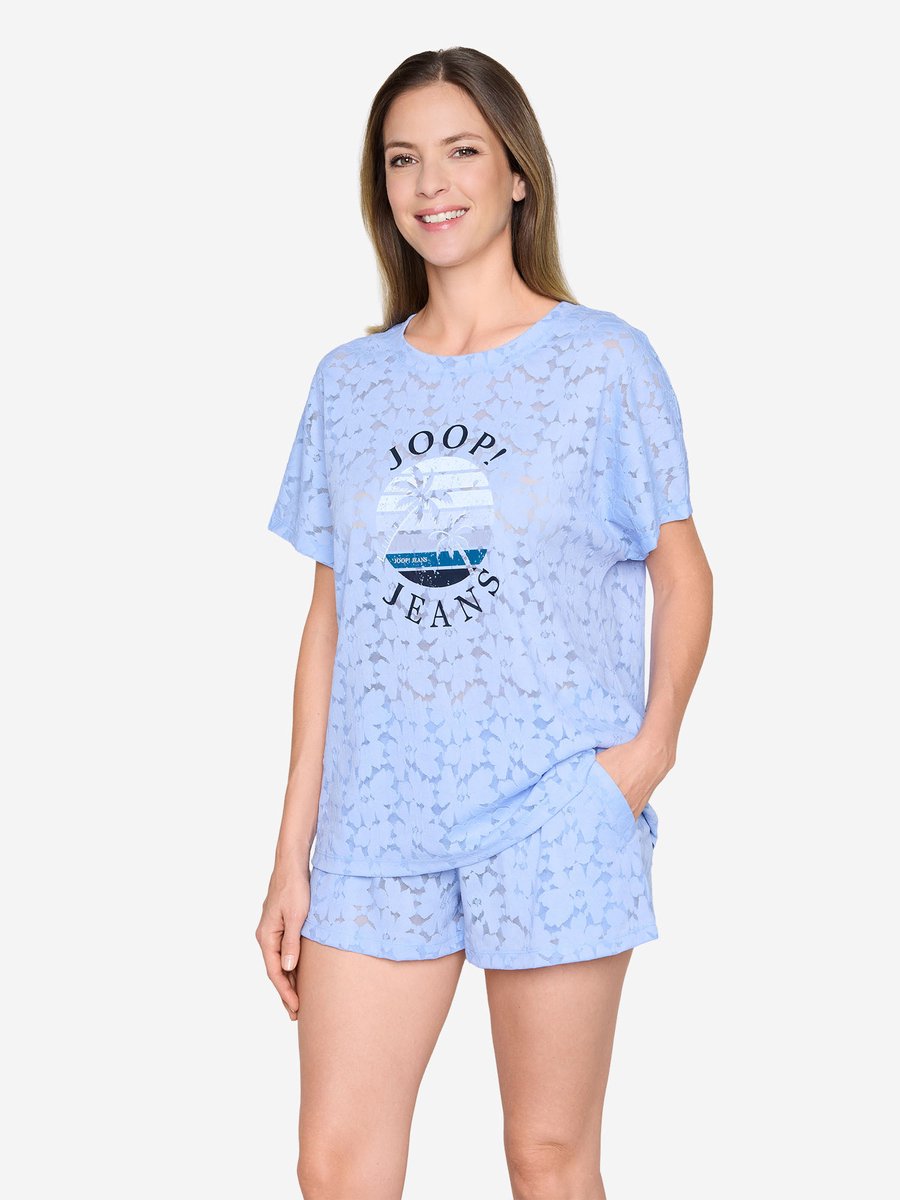 JOOP! Jeans Pyjamaoberteil Allover Lace