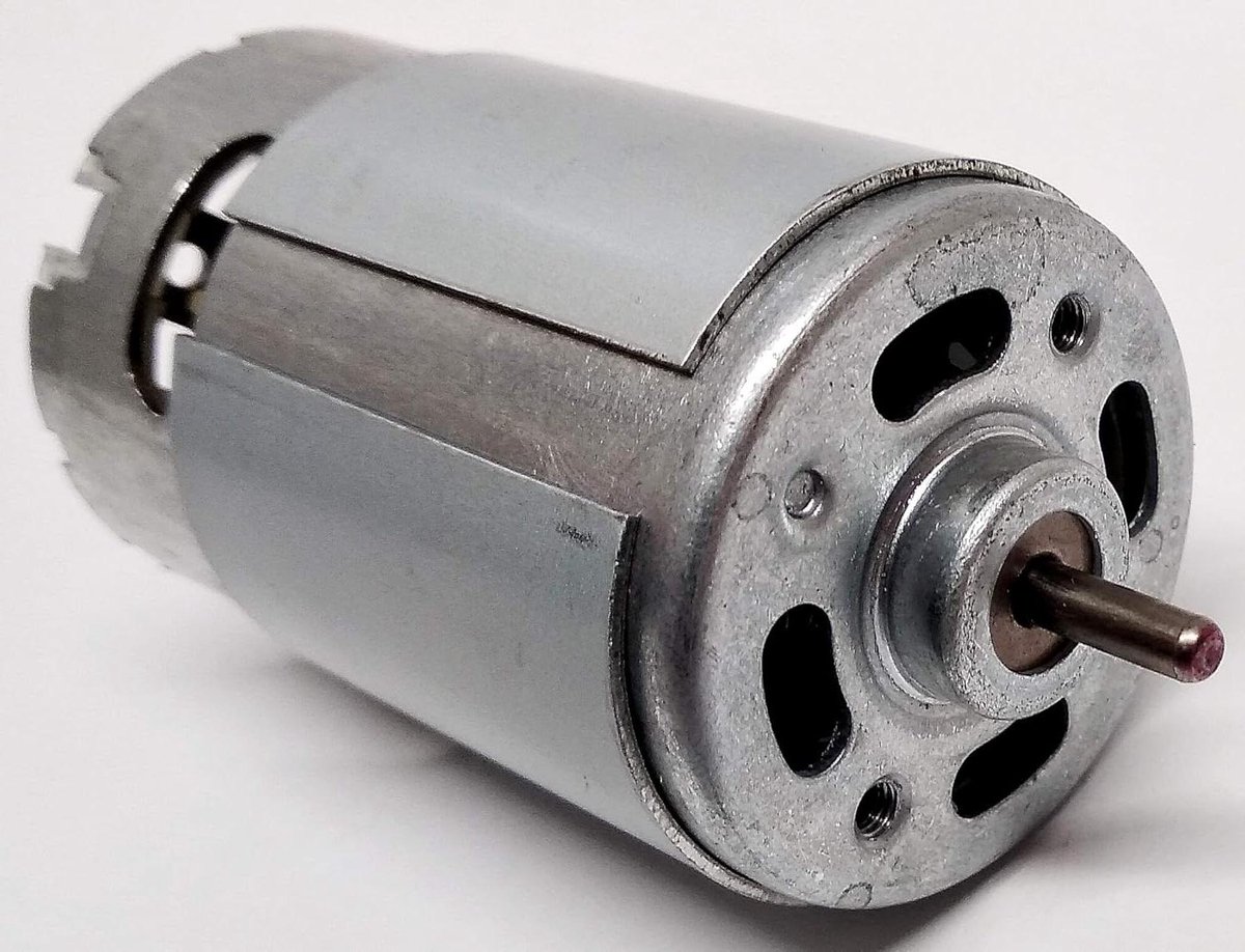 Gelijkstroommotor - DC Motor - Modelbouw - 5800 RPM - 375 mm diameter - Zilver