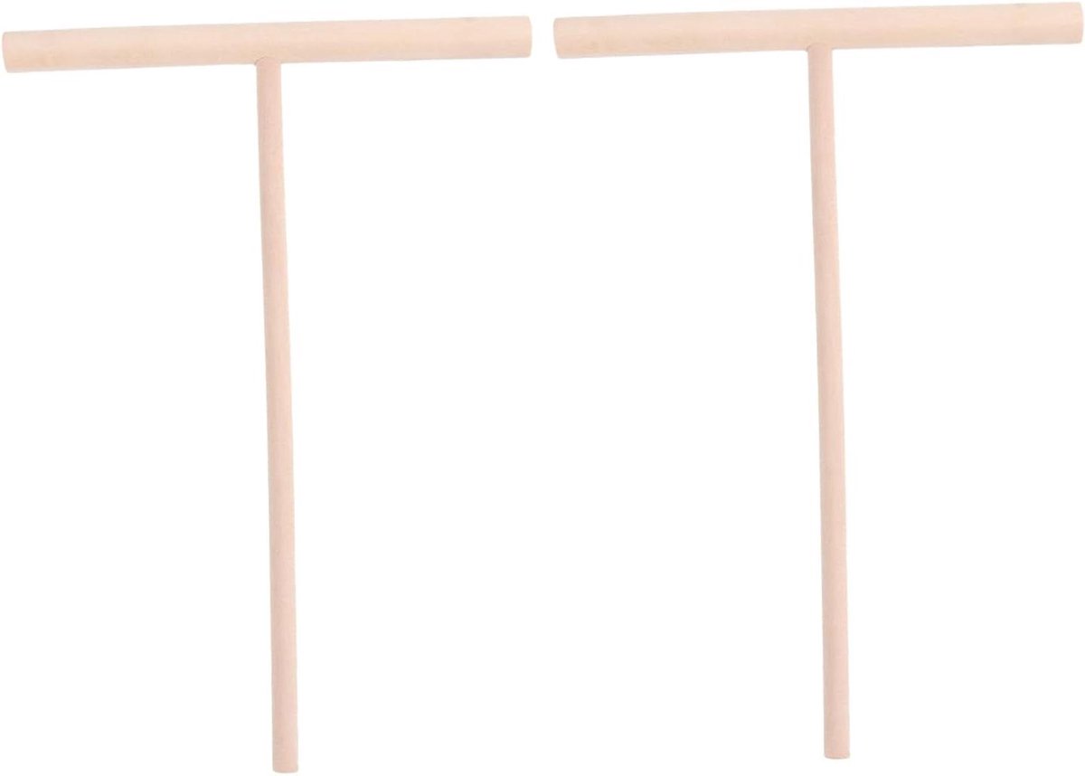 Deegverdeler Set - Pannenkoeken Spreider - Pannenkoeken Bakken - T-Vorm Ontwerp - 15.5 cm - Beige
