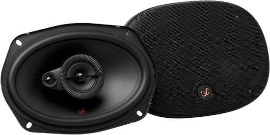 Autospeakers 3-Weg - Auto Audio Speakers - Muziek Luisteren Auto - Plus One Woofer Architectuur - 6x9 inch - Zwart
