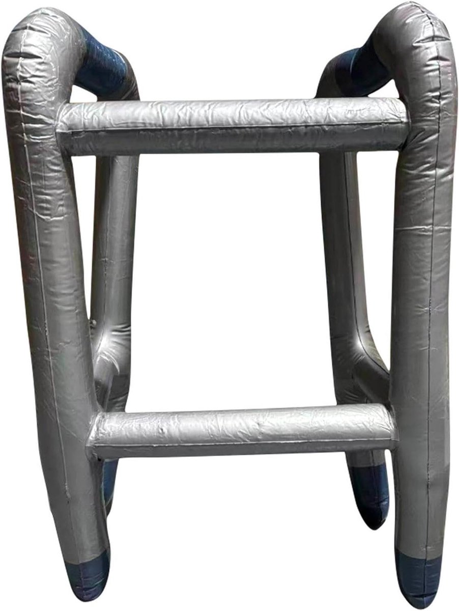 Opblaasbare Wandelstok - Gag Speelgoed - Feestdecoratie - Griezelige Sfeer - 65 cm hoog - Multicolor