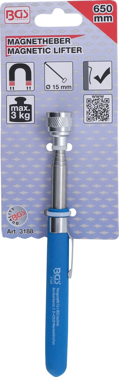 BGS 3188 magneetpen - Pick-up tool 650 mm | trekkracht 3 kg