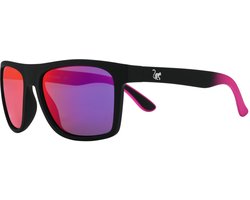 Unisex zonnebril - Floating / Gepolariseerd / UV400 / TPX (Zwart/Zalm)