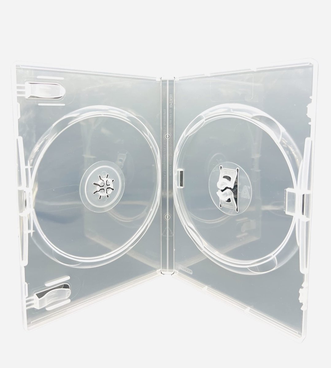 OmGoods - Dailygoody - Double DVD Case - Transparant 14mm voor 2 Schijven - Set van 50 Stuks - DVD Opbergdozen - Bescherming - Film Collectie - Geschikt voor op...