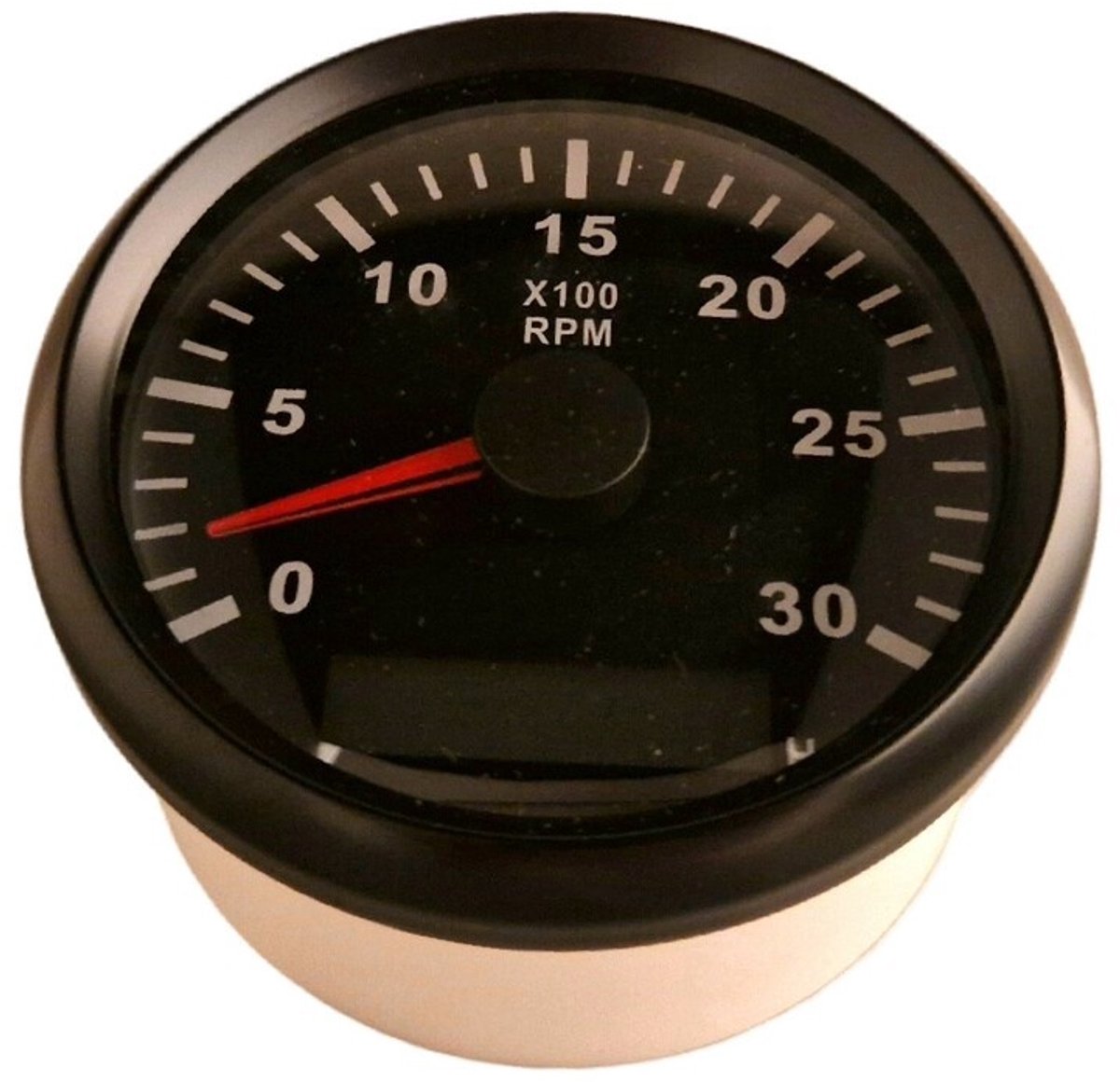 Hollex Toeren/urenteller Zwart 9-32V 0-3000rpm