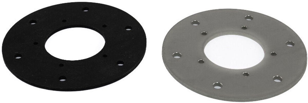 Verloopflens tbv Buisvlotter 80mm > 54mm