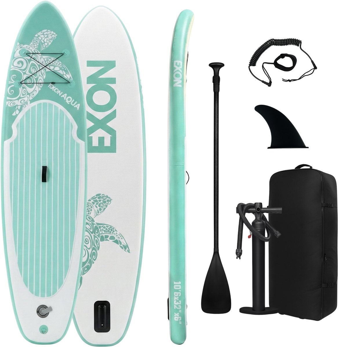 Exon Supboard - 320 cm - Paddle Board - Opblaasbaar - Max. 150 kg
