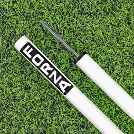 Mini Slalom Palen - Trainingspalen Voetbal - Sporttraining Verbeteren - Onbreekbaar Materiaal - 34mm Diameter - Wit van MINI — afbeelding 2