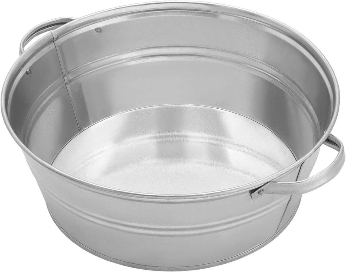 ZMR® Vijverbak - Vijver - Waterschaal - Zilver - 40cm x 40cm x 15cm