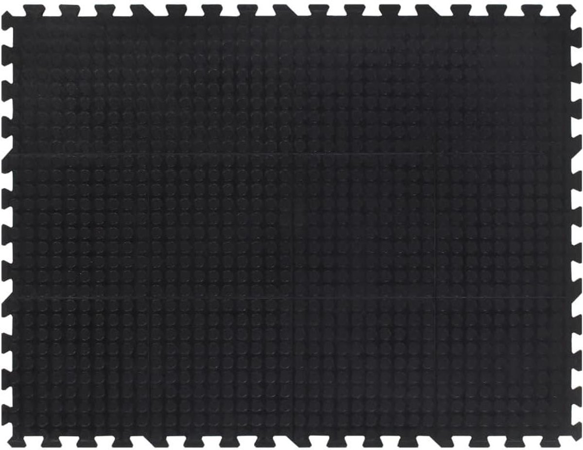 Vloertegels Rubber - Fitnessmat Bescherming - Thuissportschool Inrichten - Schokabsorberen