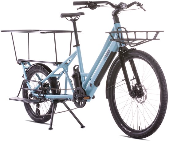 Villette la Famille elektrische longtail transportfiets 10 Ah blauw van Villette — afbeelding 5