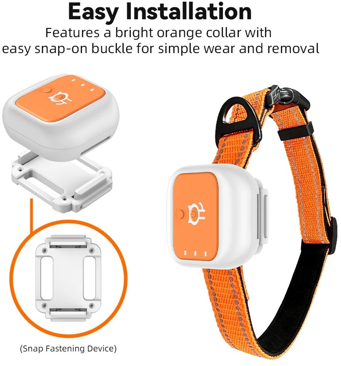 Beste GPS Trackers Voor Katten 2026 Allero GPS Tracker 4G Oranje
