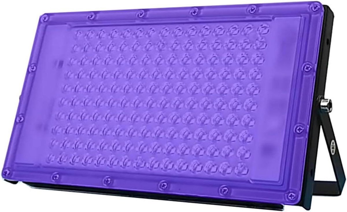 Buiten Zwart Licht - UV Floodlight - Feestdecoratie - Waterdicht IP66 - 200W - Zwart