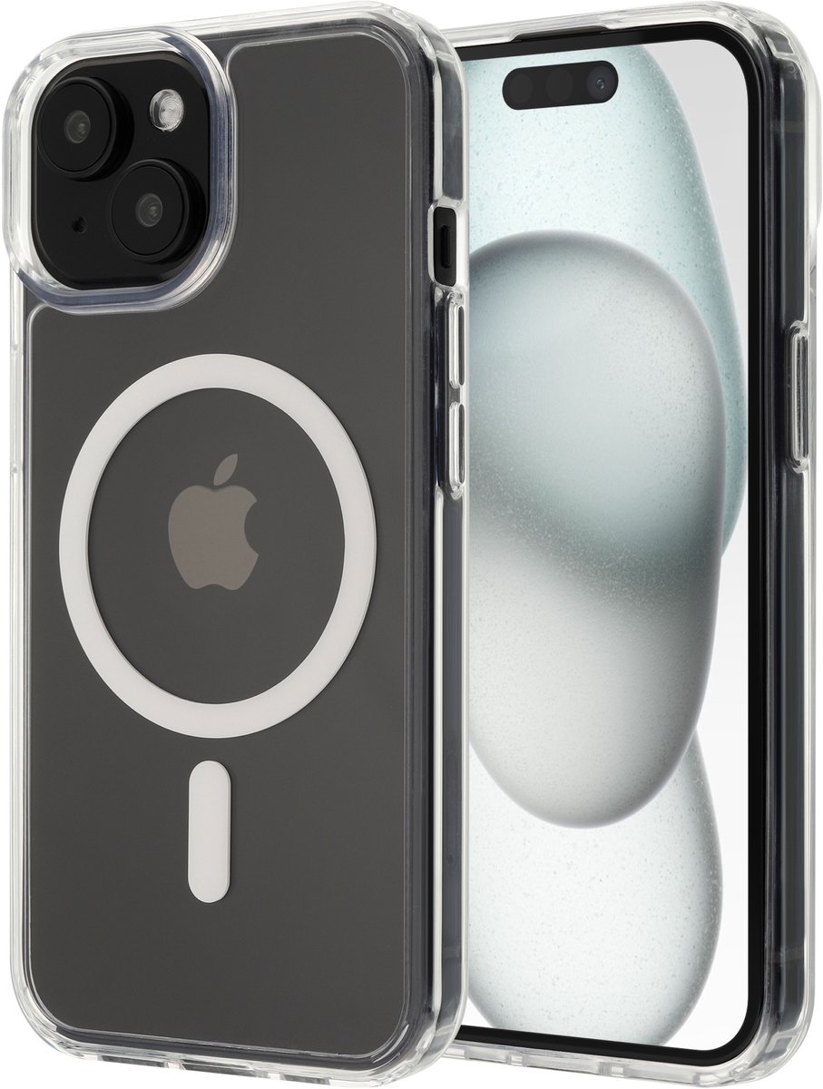 ScreenArmor MagShock Armor Case voor Apple iPhone 15 - Transparant