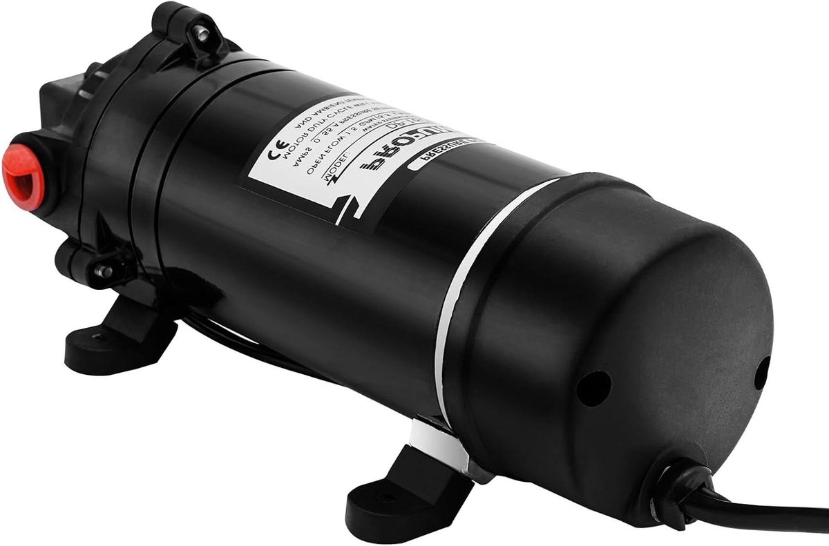Booster pomp - Waterpomp - Waterdruk verhogen - Zelfaanzuigend - 220 Volt - Zwart