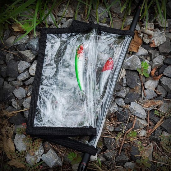 Transparante vishaak covers voor aas opslag - Bescherming voor zoutwater, vijvers en bootreizen — afbeelding 2