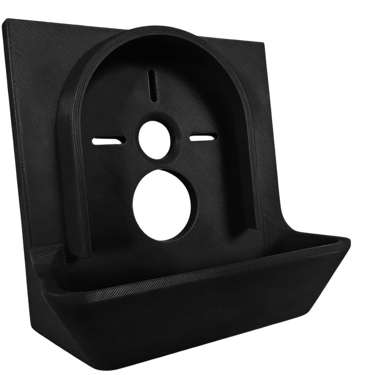 Boorstofverzamelaar - Stofopvangbak - Schoon Boren - Vacuüm-actie - 9 x 8 x 4 cm - Zwart