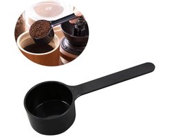 2 pack - Koffie Accessoires - Koffiepoederschepje - Koffie Schepje - Maatschepje - Lepel - Maatlepel - keukengereedschap - Kookgereedschap - 15g - 30ml - PP - Zwart