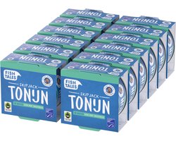 Fish Tales - Tonijn - 12 pack - In Water Zonder Toegevoegd Zout - Hengel en Lijn - MSC