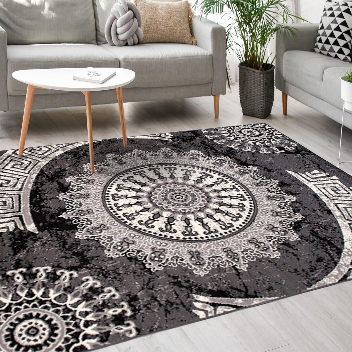 Moderne Vloerkleed - Zacht Tapijt - Woonkamer Inrichten - Geschikt Voor Vloerverwarming - 