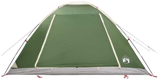 vidaXL - Kamperen - tent - 6-persoons - Groen - Polyester - en - Staal — afbeelding 4