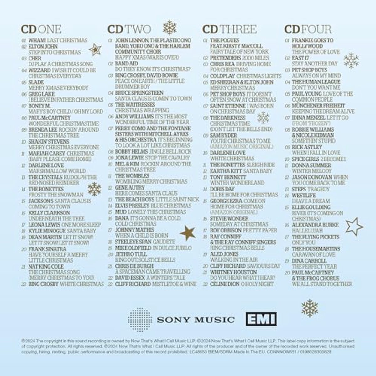 Kerstmuziek Collectie - Feestelijke Hits - Gezellige Sfeer - 87 Klassiekers - 4 Discs - Niet gespecificeerd