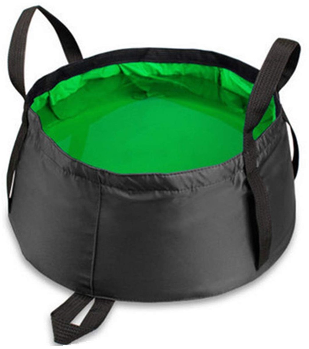 Dailygoods- Opvouwbare Bak 8,5L - Dichte Draagbare Wastafel - Camping/Outdoor - Lichtgewicht - Inclusief Opbergtas - Ideaal voor Vissen