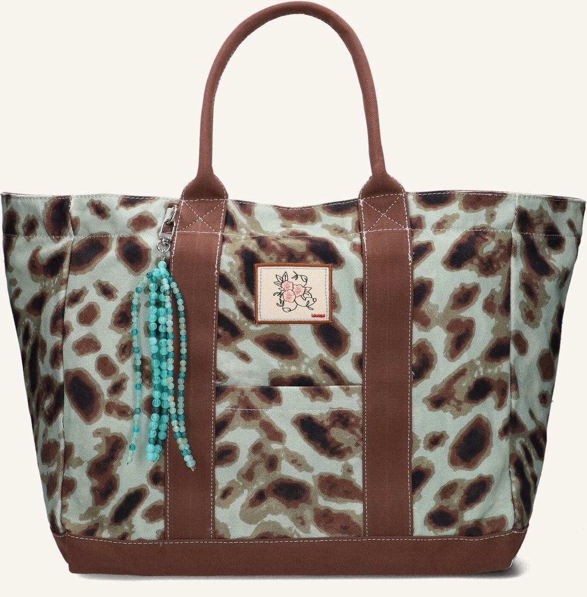 Becksondergaard Leola Canvas Camila Bag Handtassen Dames - Bruin - Maat ONESIZE