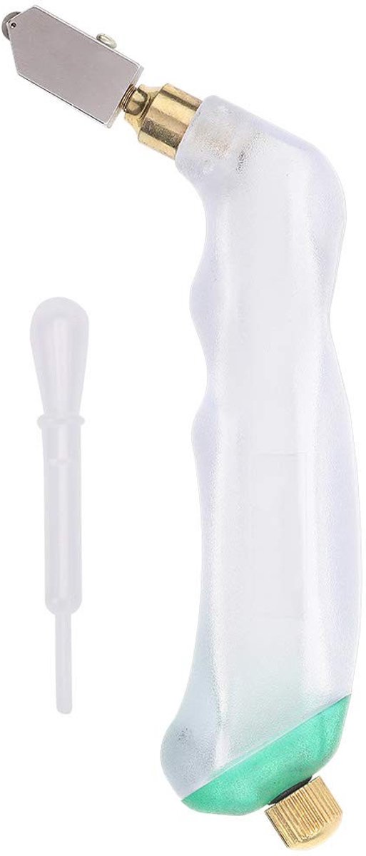 Dailygoods- Glasnijder Professioneel - Automatisch Oliemechanisme - Ergonomische Handgreep - Stevige Metalen Tapkop - Precisie Snijden - Comfortabele Grip - Glasbewerking