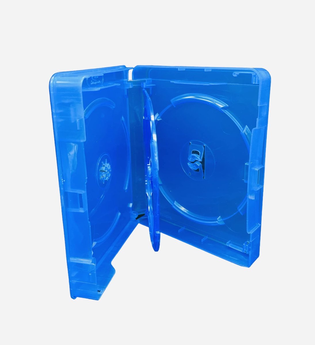 Dailygoods- Blu-ray Case 8 x 3-Disc - Duurzaam - Polypropyleen - Transparante Cover - Inhoudsclips - Afmetingen 172 x 135 x 12,5 mm - Filmdoos