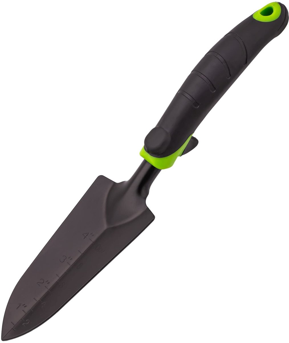 Dailygoods- Verplanting met handgreep van twee componenten - Tuinschep - Werkbreedte 6 cm - Tuingereedschap - Precisie - Multifunctioneel