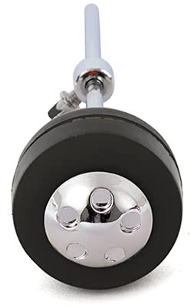 Dailygoods- Slaghamer met siliconen kop - Drumsticks - Drumstick Houder - Roestvrijstalen schacht - Geschikt voor pedaaldoppen - Diameter 5 cm
