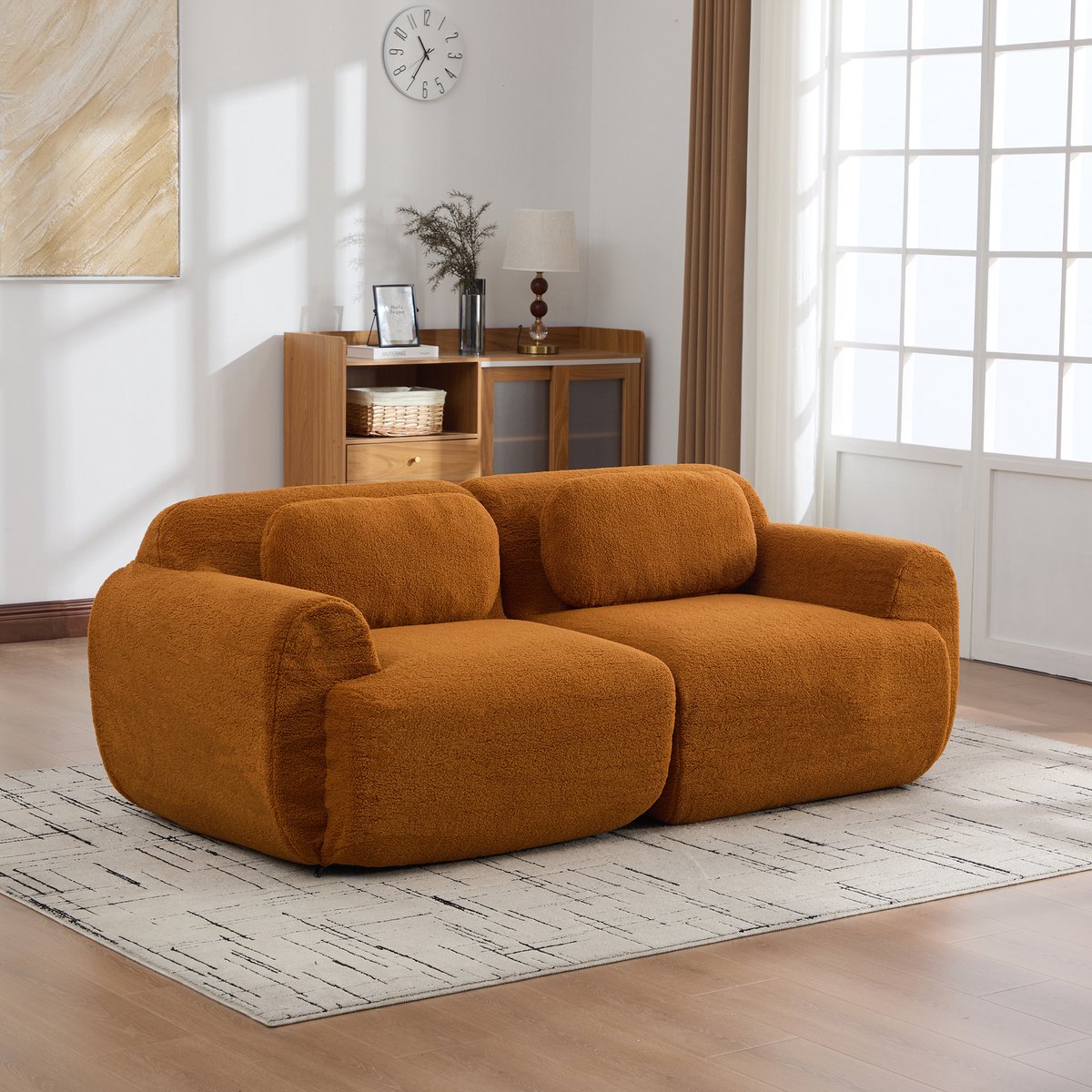 MODENUIT Sofa 180 x 90 cm - Modulaire Boneless Zitbank - Voor Woonkamer En Lounge - Chenil