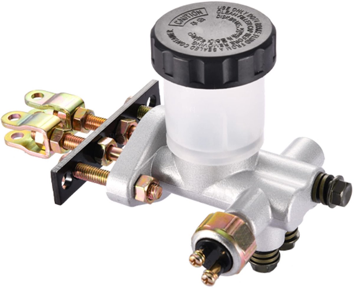 Dailygoods - Hydraulische Rem Hoofdcilinder - Vervangingsonderdeel - Betrouwbare prestaties - Geschikt voor Go Karts - Perfecte pasvorm - Voor 90cc to...