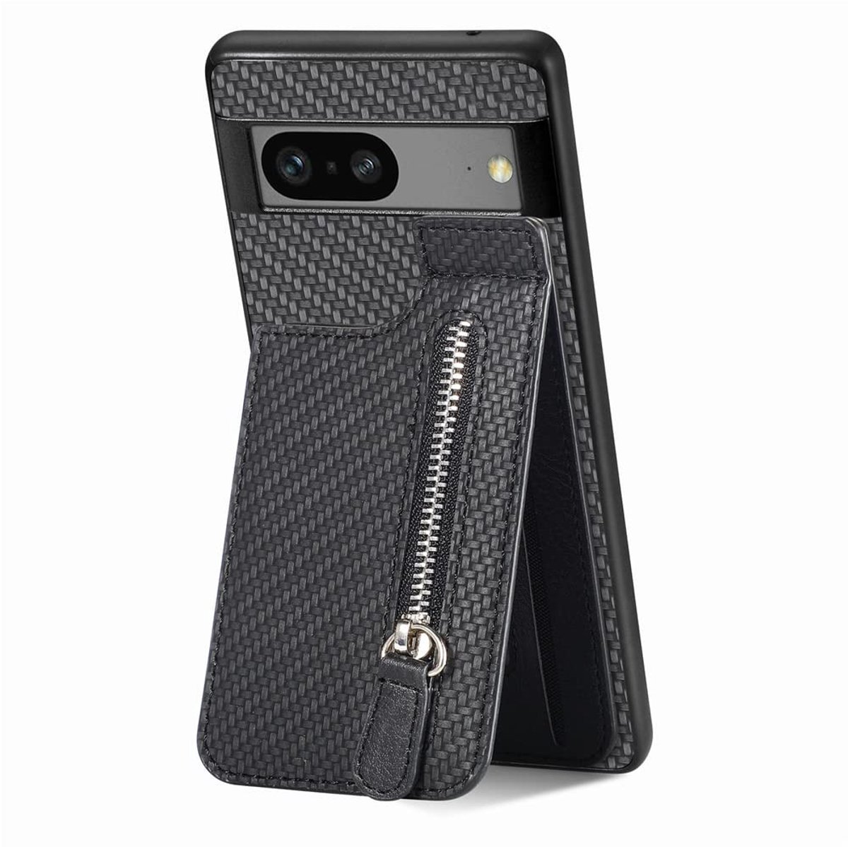 Dailygoods- Portemonnee iPhone 16 - PU-leer - Magnetische Sluiting - Ritskaarthouder - Schokbestendig - Kaartsleuven - Slanke Pasvorm - Kaarthouder