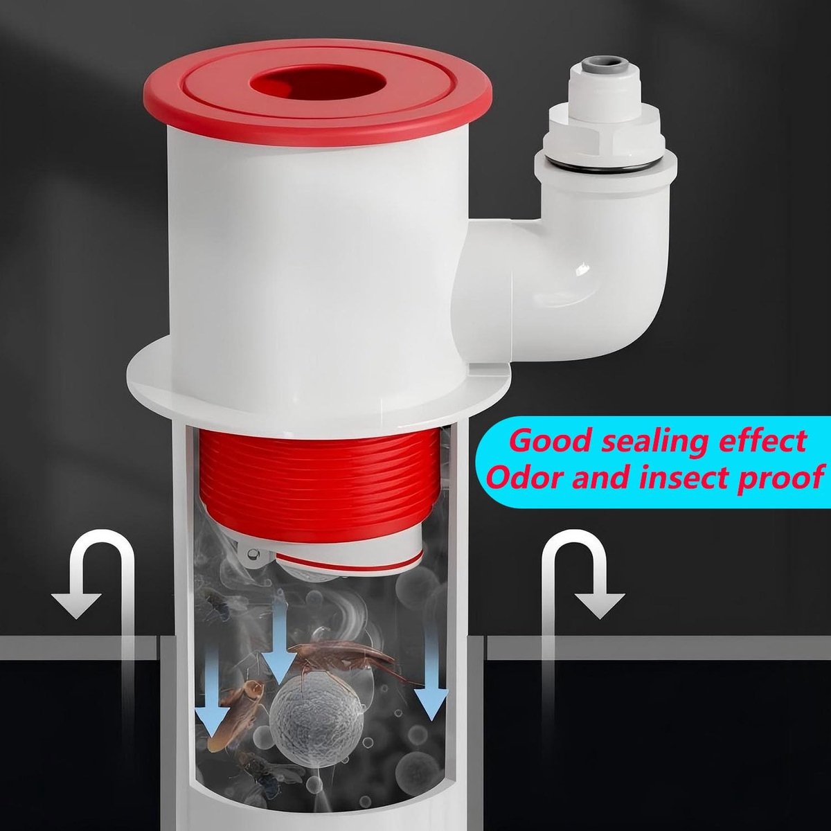 Dailygoods- Afvoerslang Afdichting - Slang - Dompelpomp - Afvoerslang Airco - Afvoerslang Droger - Afvoerslang Vaatwasser