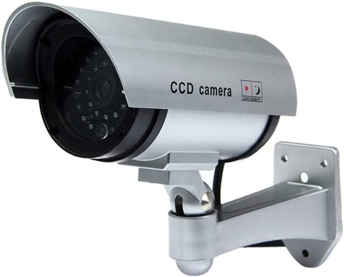 Dummy Camera - Schijncamera Beveiliging - Woning Beveiligen - Realistisch Design - 30 LEDs - Zwart