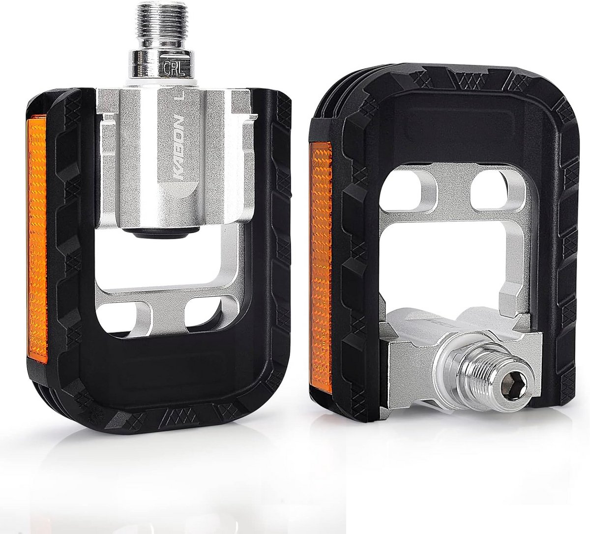 Opvouwbare Fietspedalen - Universele Pedalen - Fietsen Onderhoud - Sterke Aluminium Legering - 9/16 Inch - Zilver