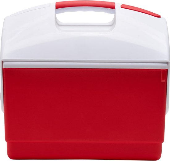 Koelbox - IJsbox - Sportevenementen - Gemakkelijk draaggreep - 10 liter - Rood van Koelbox. — afbeelding 3