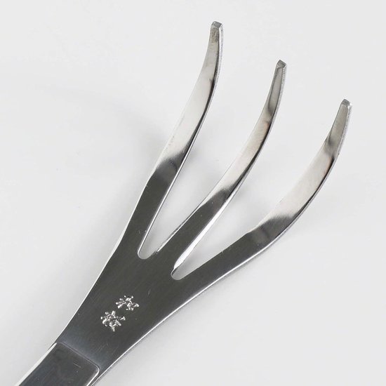 2-in-1 Bonsai Pincet met Roestvrijstalen Wortelhark 220 mm - Made in Japan - Professioneel Bonsai Gereedschap, Japanse Precisietang voor Planten — afbeelding 2