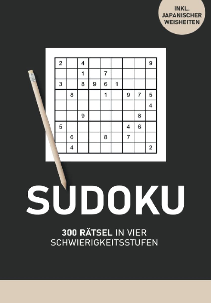 Sudoku Puzzelboek - Hersenkrakers - Mentale Training - 300 Puzzels - 106 Pagina's - Niet gespecificeerd