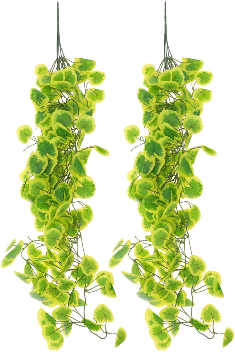 Dailygoods- Kunstmatige Wijnstokken 100 cm - Kunstplanten voor Binnen/Buiten - Kunstvegetatie - Decoratie - Duurzaam - Realistisch Uiterlijk