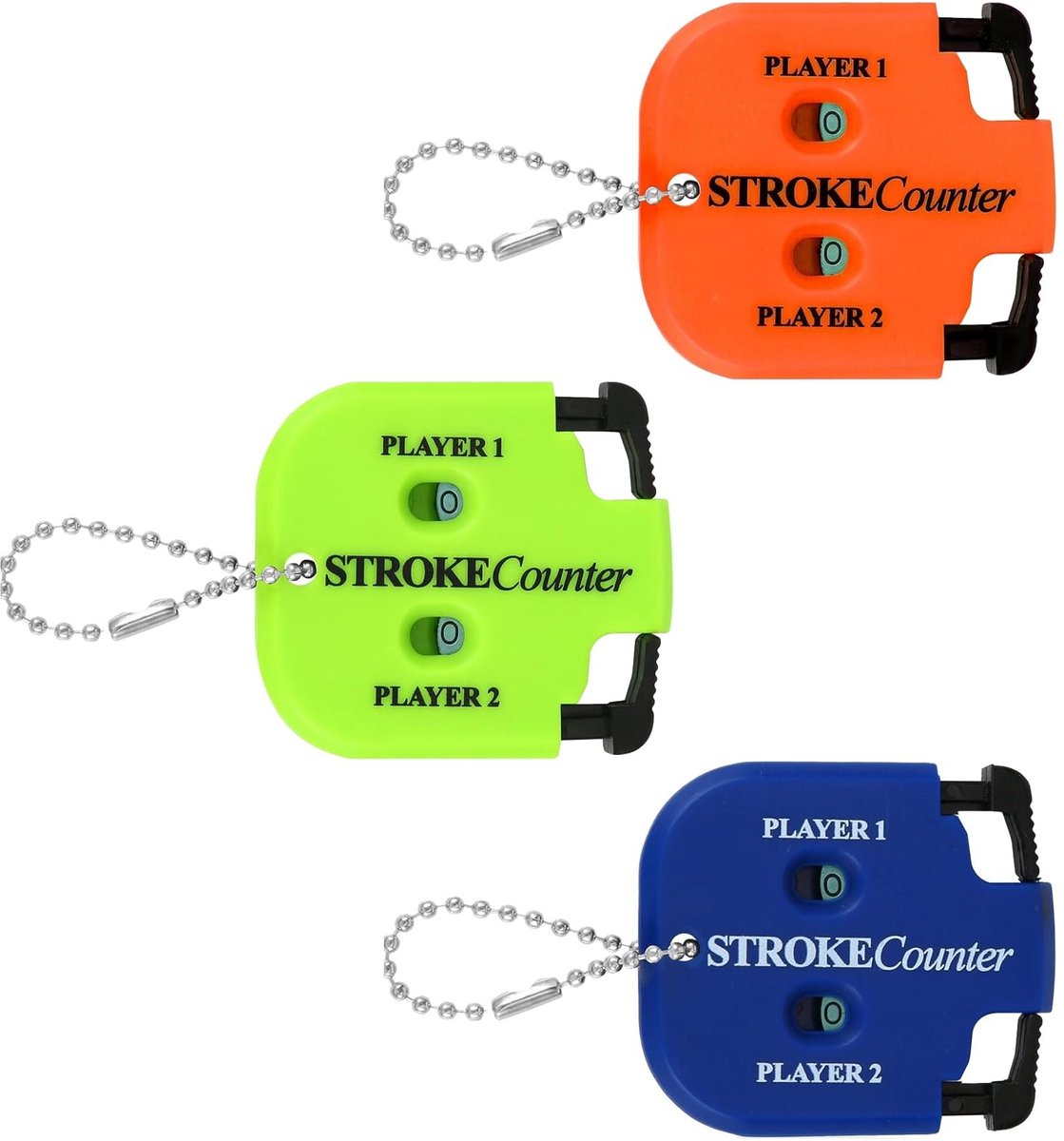 Dailygoods - 3 Stuks Golf Score Keeper Handige Clicker